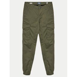 Jack&Jones Junior Szövet nadrág Paul 12151639 Zöld Slim Fit