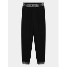 Karl Lagerfeld Kids Melegítő alsó Z30031 S Fekete Regular Fit
