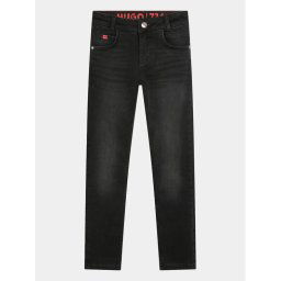 Hugo Farmer G00050 S Fekete Skinny Fit