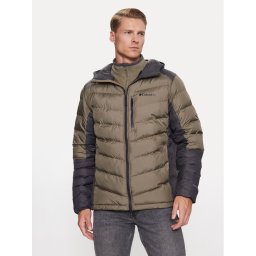 Columbia Pehelykabát Labyrinth Loop™ Hooded Jacket Zöld Regular Fit
