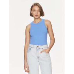 Tommy Hilfiger Felső WW0WW38635 Kék Slim Fit