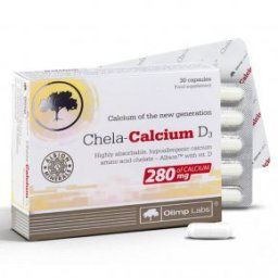 Olimp Labs Szerves Kalcium-biszglicinát + D3-vitamin kapszula - 30db