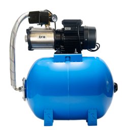 Házi vízmű MCI 3-6 INOX / 60l önfelszívó kerti szivattyú hidrofor tartállyal
