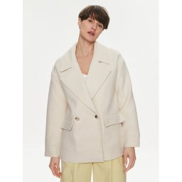 Morgan Gyapjú kabát 241-GATSBY Bézs Regular Fit