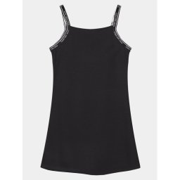 Calvin Klein Jeans Nyári ruha Logo Tape IG0IG02474 Fekete Regular Fit
