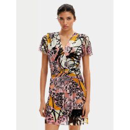 Desigual Nyári ruha MONSIEUR CHRISTIAN LACROIX Cadiz 24SWVK52 Színes Regular Fit