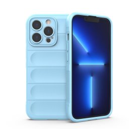 Magic Shield Case ütésálló szilikon tok iPhone 13 Pro Max (világoskék)