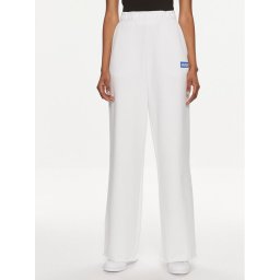 Hugo Melegítő alsó Straigh Jogger_B 50515809 Fehér Relaxed Fit