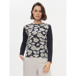 Weekend Max Mara Blúz Calamai 2415941051650 Sötétkék Regular Fit