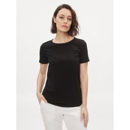 Weekend Max Mara Póló Multib 2415971011 Fekete Regular Fit