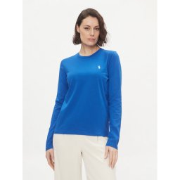 Polo Ralph Lauren Blúz Newlsrltpp 211898699020 Sötétkék Regular Fit