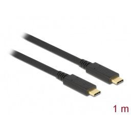 USB 3.1 Type-C(M) / USB 3.1 Type-C(M) 1m kabel 10Gbps Delock 85531