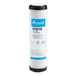 Ecosoft tömbösített aktívszén szűrőbetét - CTO-BLOCK, 10"