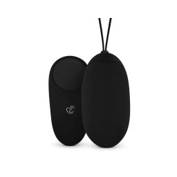 Easytoys - akkus, vízálló, rádiós vibrációs tojás (fekete)