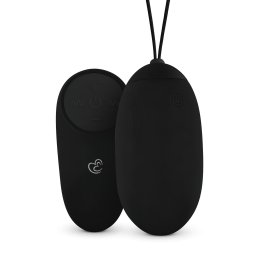 EasyToys - hordható akkus, vízálló, rádiós vibrációs tojás (fekete)