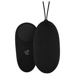 EasyToys - hordható, akkus, vízálló rádiós vibrotojás (fekete)