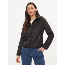 United Colors Of Benetton Pehelykabát 2TWDDN024 Fekete Regular Fit
