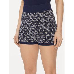 Guess Szövet rövidnadrág W4GZ32 Z37K0 Sötétkék Slim Fit