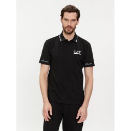 EA7 Emporio Armani Pólóing 3DPF19 PJ04Z 1200 Fekete Regular Fit