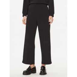United Colors Of Benetton Kötött nadrág 3UNN3F03B Fekete Relaxed Fit