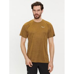 Salewa Technikai póló Puez 26537 Barna Regular Fit