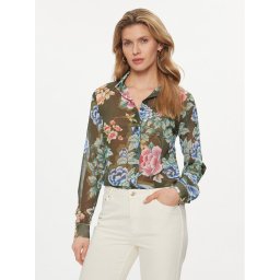 Guess Ing Clouis W3GH97 WDW82 Zöld Regular Fit