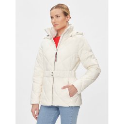 Tommy Hilfiger Pehelykabát WW0WW40327 Ekru Regular Fit