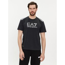 EA7 Emporio Armani Póló 3DPT29 PJULZ 1578 Sötétkék Regular Fit