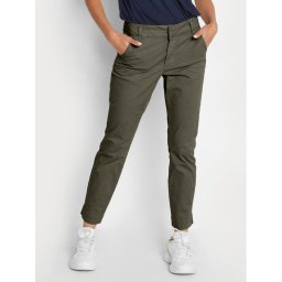 Kaffe Szövet nadrág Mette 10506121 Khaki Regular Fit