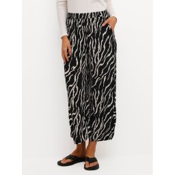 Kaffe Szövet nadrág Dacia 10508490 Fekete Relaxed Fit