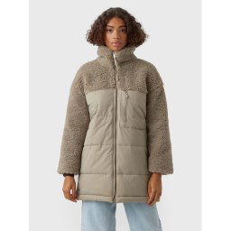 Vero Moda Átmeneti kabát Edith 10267692 Bézs Relaxed Fit