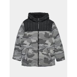United Colors Of Benetton Pehelykabát 2DFVCN02M Szürke Oversize