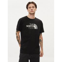 The North Face Póló Easy NF0A87N5 Fekete Regular Fit
