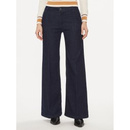 United Colors Of Benetton Farmer 4AC6574X5 Kék Wide Leg
