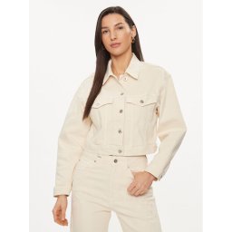 United Colors Of Benetton Farmer kabát 25Z2DN05C Ekru Regular Fit