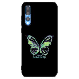 Fekete szilikon tok az alábbi mobiltelefonokra Huawei P20 Pro - Diamanty Blue