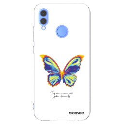 Átlátszó szilikon tok az alábbi mobiltelefonokra Huawei P Smart 2019 - Diamanty White