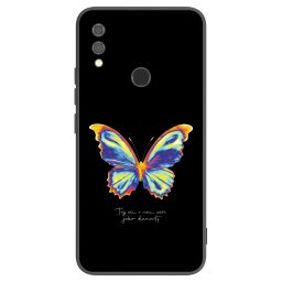 Fekete szilikon tok az alábbi mobiltelefonokra Xiaomi Redmi Note 7 - Diamanty Black