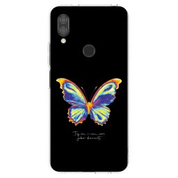 Átlátszó szilikon tok az alábbi mobiltelefonokra Xiaomi Redmi 7 - Diamanty Black