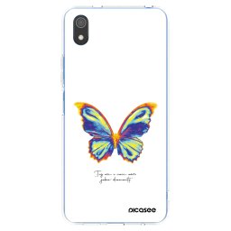 Átlátszó szilikon tok az alábbi mobiltelefonokra Xiaomi Redmi 7A - Diamanty White
