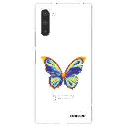 Átlátszó szilikon tok az alábbi mobiltelefonokra Samsung Galaxy Note 10 N970F - Diamanty White
