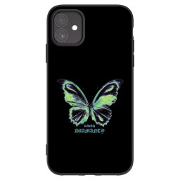 Fekete szilikon tok az alábbi mobiltelefonokra Apple iPhone 11 - Diamanty Blue
