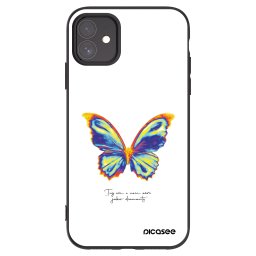 Fekete szilikon tok az alábbi mobiltelefonokra Apple iPhone 11 - Diamanty White