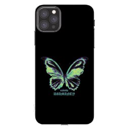 Átlátszó szilikon tok az alábbi mobiltelefonokra Apple iPhone 11 Pro Max - Diamanty Blue