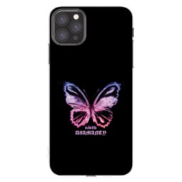 Átlátszó szilikon tok az alábbi mobiltelefonokra Apple iPhone 11 Pro Max - Diamanty Purple