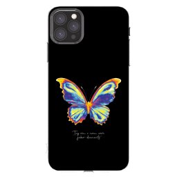 Átlátszó szilikon tok az alábbi mobiltelefonokra Apple iPhone 11 Pro Max - Diamanty Black