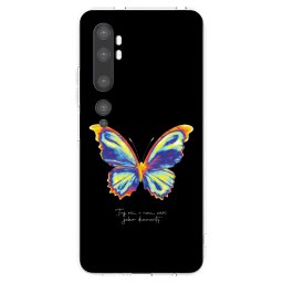 Átlátszó szilikon tok az alábbi mobiltelefonokra Xiaomi Mi Note 10 (Pro) - Diamanty Black