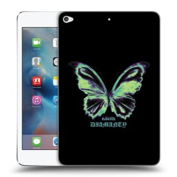Átlátszó szilikon tok az alábbi táblagépre Apple iPad mini 4 - Diamanty Blue