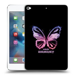 Átlátszó szilikon tok az alábbi táblagépre Apple iPad mini 4 - Diamanty Purple