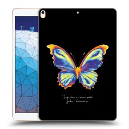 Átlátszó szilikon tok az alábbi táblagépre Apple iPad Air 10.5" 2019 (3.gen) - Diamanty Black